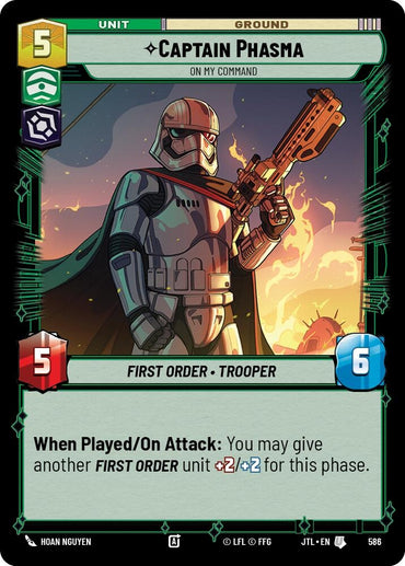 Image for Captain Phasma (586) - Star Wars: Unlimited