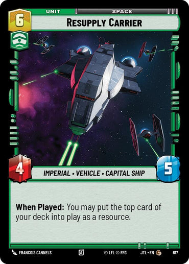 Image for Resupply Carrier (Foil) (617) - Star Wars: Unlimited