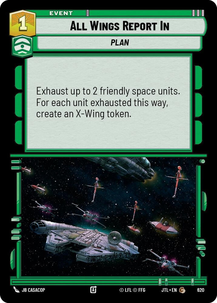 Image for All Wings Report In (Foil) (620) - Star Wars: Unlimited