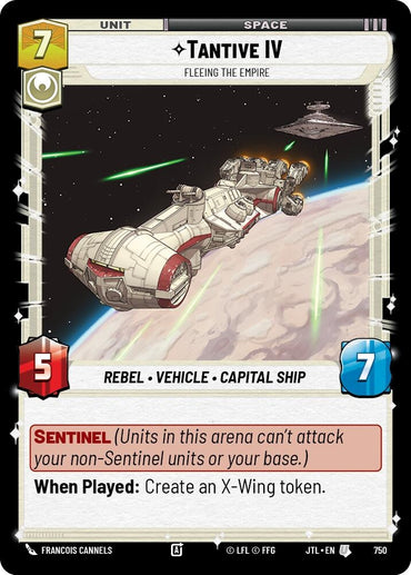 Image for Tantive IV (750) - Star Wars: Unlimited