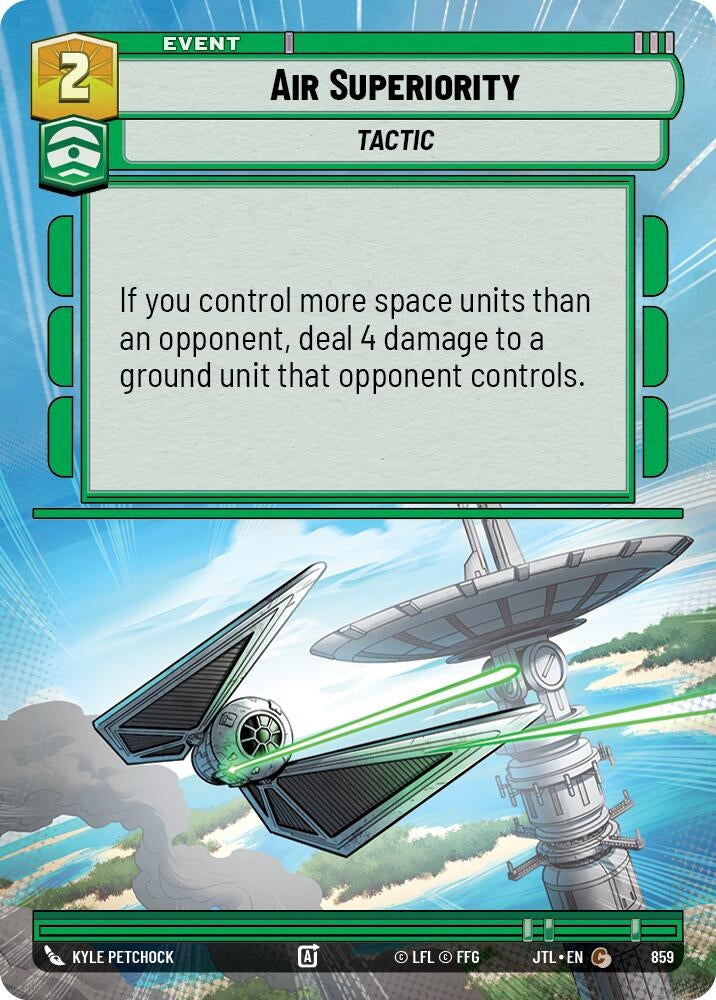 Image for Air Superiority (Hyperspace Foil) (859) - Star Wars: Unlimited