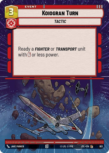 Image for Koiogran Turn (Hyperspace Foil) (913) - Star Wars: Unlimited