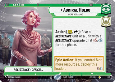 Image for Admiral Holdo (269) - Star Wars: Unlimited