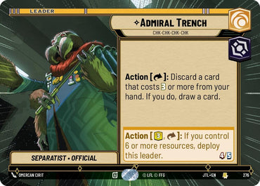 Image for Admiral Trench (276) - Star Wars: Unlimited
