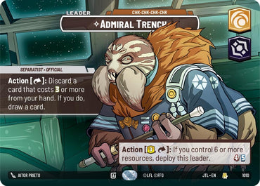 Image for Admiral Trench (1010) - Star Wars: Unlimited