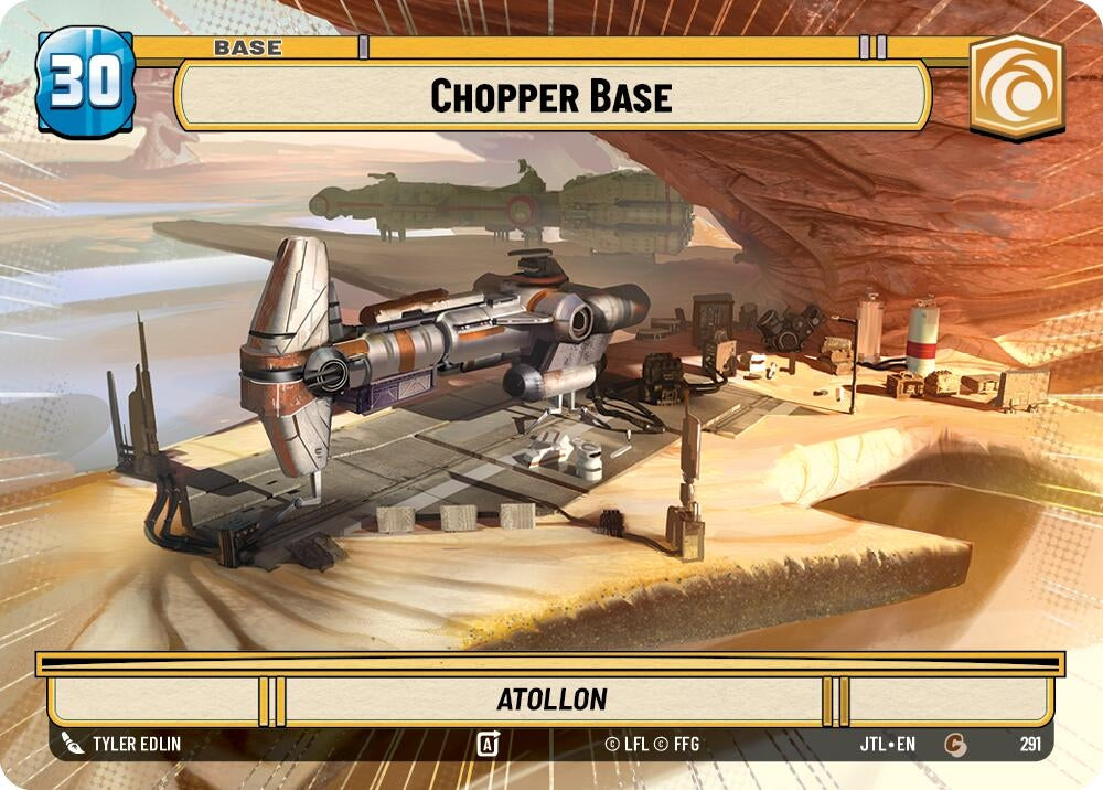 Image for Chopper Base // Experience (Hyperspace) (291 // T07) - Star Wars: Unlimited