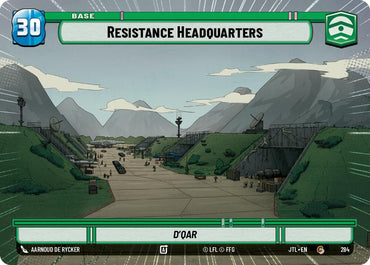 Image for Resistance Headquarters // Experience (Hyperspace) (284 // T07) - Star Wars: Unlimited