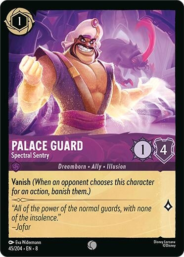 Image for Palace Guard - Spectral Sentry (45/204) - Disney Lorcana