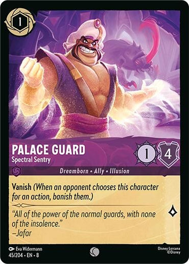 Image for Palace Guard - Spectral Sentry (45/204) - Disney Lorcana