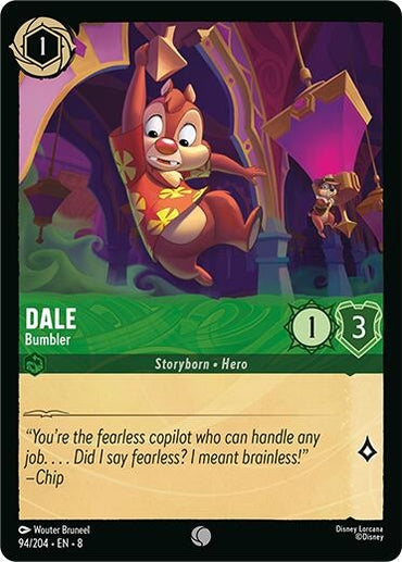 Image for Dale - Bumbler (94/204) - Disney Lorcana
