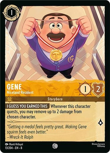Image for Gene - Niceland Resident (13/204) - Disney Lorcana