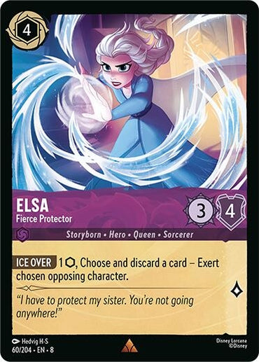 Image for Elsa - Fierce Protector (60/204) - Disney Lorcana