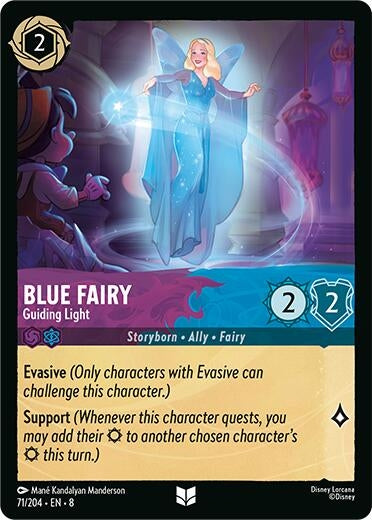 Image for Blue Fairy - Guiding Light (71/204) - Disney Lorcana