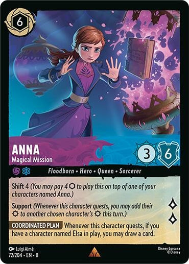 Image for Anna - Magical Mission (72/204) - Disney Lorcana