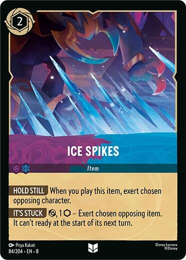 Image for Ice Spikes (84/204) - Disney Lorcana
