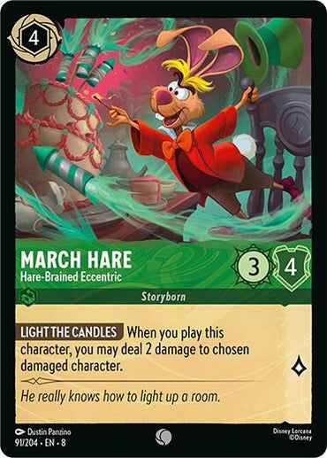 Image for March Hare - Hare-Brained Eccentric (91/204) - Disney Lorcana