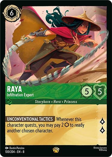 Image for Raya - Infiltration Expert (100/204) - Disney Lorcana