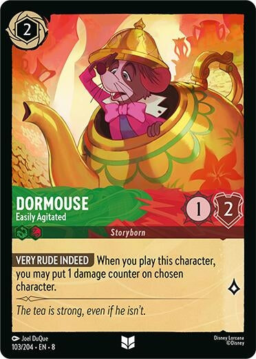 Image for Dormouse - Easily Agitated (103/204) - Disney Lorcana