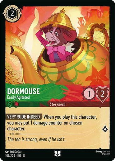 Image for Dormouse - Easily Agitated (103/204) - Disney Lorcana