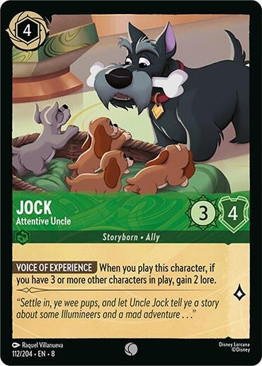 Image for Jock - Attentive Uncle (112/204) - Disney Lorcana