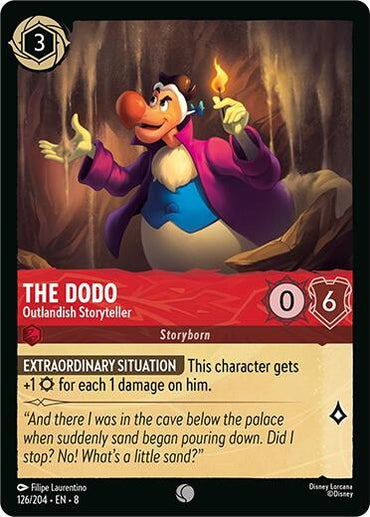 Image for The Dodo - Outlandish Storyteller (126/204) - Disney Lorcana