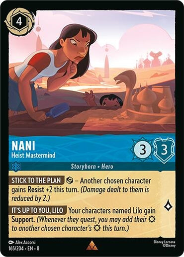 Image for Nani - Heist Mastermind (165/204) - Disney Lorcana