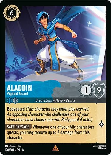Image for Aladdin - Vigilant Guard (170/204) - Disney Lorcana