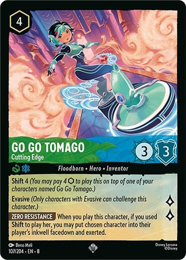 Image for Go Go Tomago - Cutting Edge (107/204) - Disney Lorcana