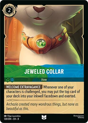 Image for Jeweled Collar (120/204) - Disney Lorcana