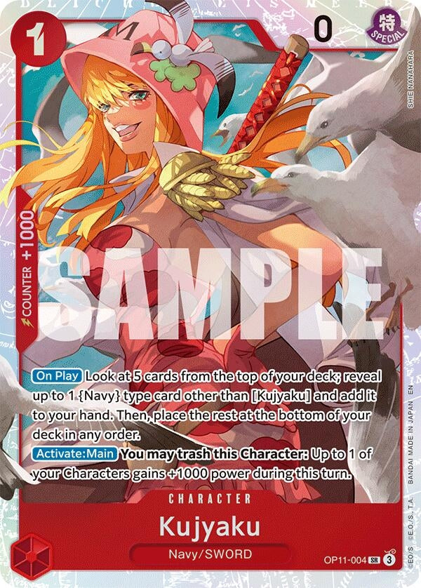 Image for Kujyaku (OP11-004) - One Piece Card Game