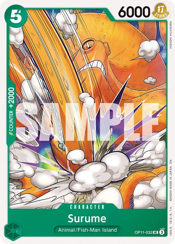 Image for Surume (OP11-032) - One Piece Card Game