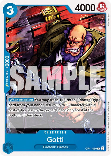 Image for Gotti (OP11-050) - One Piece Card Game