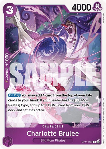 Image for Charlotte Brulee (OP11-069) - One Piece Card Game