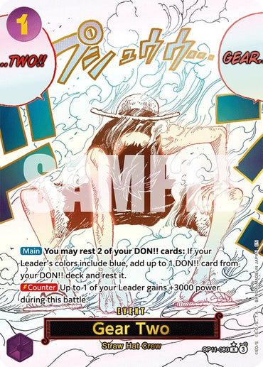 Image for Gear Two (Alternate Art) (OP11-080) - One Piece Card Game