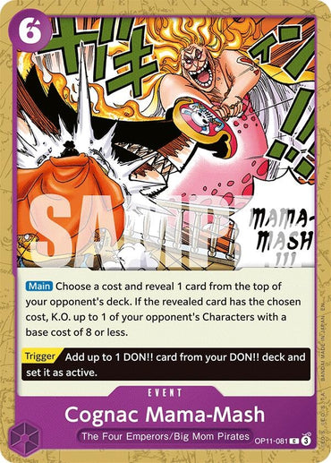 Image for Cognac Mama-Mash (OP11-081) - One Piece Card Game