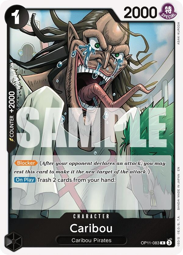Image for Caribou (OP11-083) - One Piece Card Game