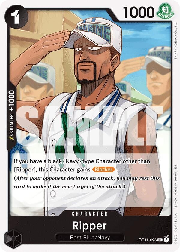 Image for Ripper (OP11-096) - One Piece Card Game