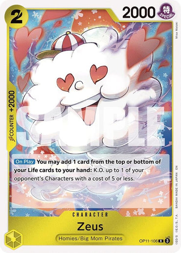 Image for Zeus (OP11-106) - One Piece Card Game