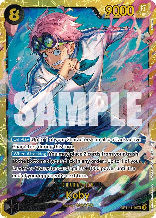 Image for Koby (119) (OP11-119) - One Piece Card Game
