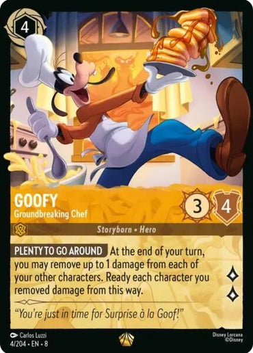 Image for Goofy - Groundbreaking Chef (4/204) - Disney Lorcana
